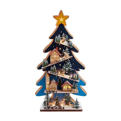 Деревянная ёлка 60 см - купить в Пушкино