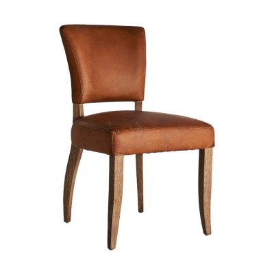 Обеденный стул с кожаной обивкой - купить в Пушкино