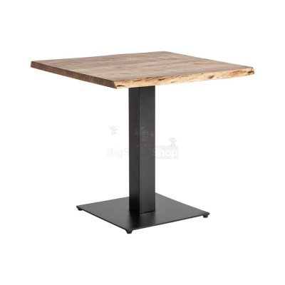 Бистро-стол с деревянной столешницей - купить в Пушкино