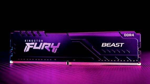 Какие чипы стоят в Kingston Fury Beast Black?